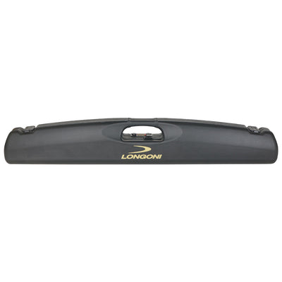 Longoni Valigetta Compact Black ABS 1x2 Hard Pool Cue Case - LG201564L