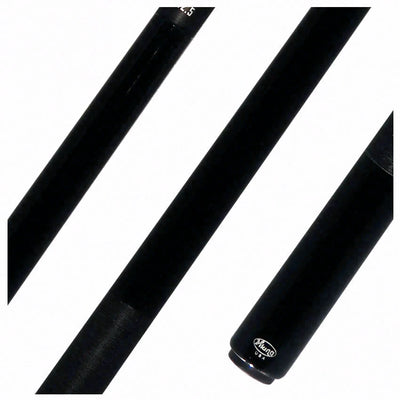 Viking Ovation Series Midnight Black Stained Maple Play Cue with 12.5mm Siege Carbon Fiber Shaft