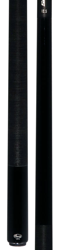 Viking Ovation Series Midnight Black Stained Maple Play Cue with 12.5mm Siege Carbon Fiber Shaft