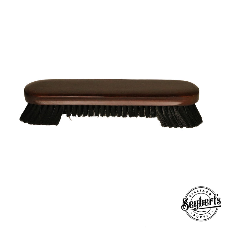 Nylon 9 inch Pool Table Brush - Antique Brown