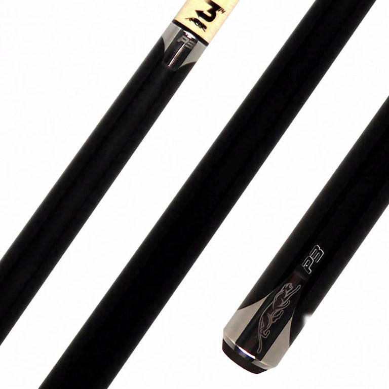 Predator P3 Cue - Black No Wrap Uni-Loc - P3BN