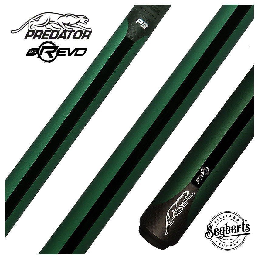 Predator P3 Nova No Wrap Pool Cue - Uni-Loc - P3GRNNW - Seybert's