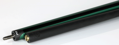 P3 Predator Matte Metallic Green With Black-Green Stacked Wrap - Uni-Loc