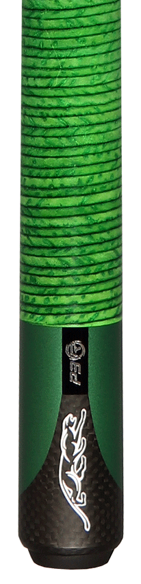 P3 Predator Matte Metallic Green With Green Solid Stacked Wrap - Uni-Loc