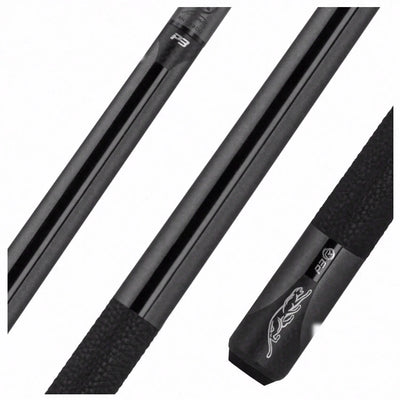 Predator P3 Metallic Gray Uniloc Luxe Leather Wrap Pool Cue - P3GRYLL