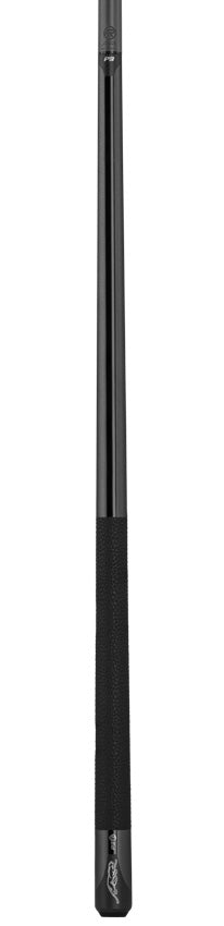 Predator P3 Metallic Gray Uniloc Luxe Leather Wrap Pool Cue - P3GRYLL