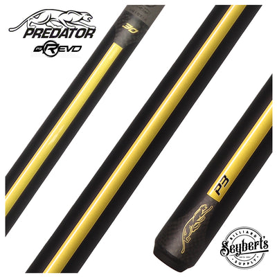 Predator 30th Anniversary Limited Edition P3 Racer Gold Pool Cue - No Wrap