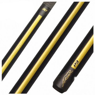 Predator 30th Anniversary Limited Edition P3 Racer Gold Uniloc No Wrap Pool Cue - P3RACGOLDNW