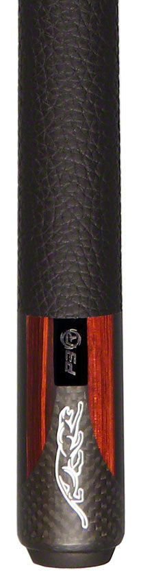 Predator P3 Red Tiger Rengas Wood Lux Leather Wrap - P3REVORENLL