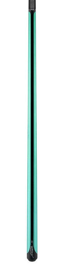 Predator P3 Teal No Wrap Pool Cue - Uni-loc