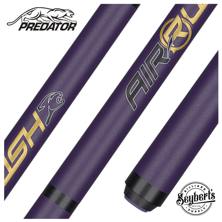 Predator AIR Rush Metallic Purple Jump Cue - No Wrap