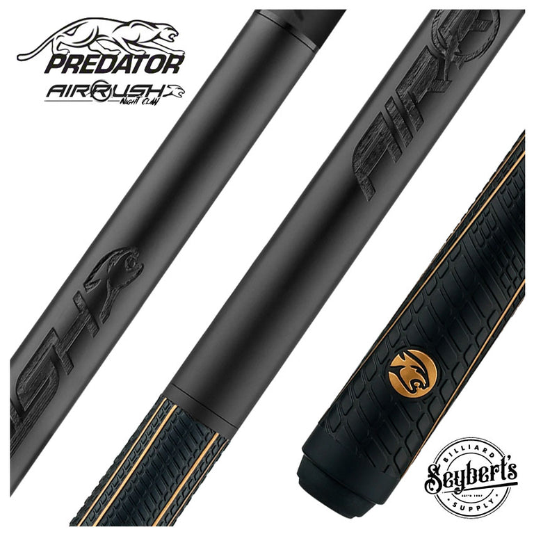 Predator AIR Rush Night Claw Jump Cue - Sport Wrap