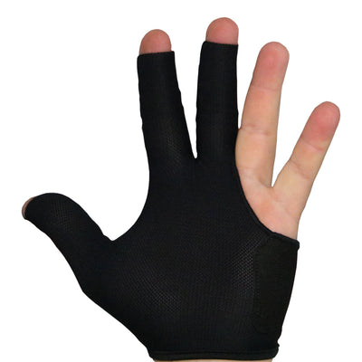 Kamui Quick Dry Black Billiard Glove - Left Hand