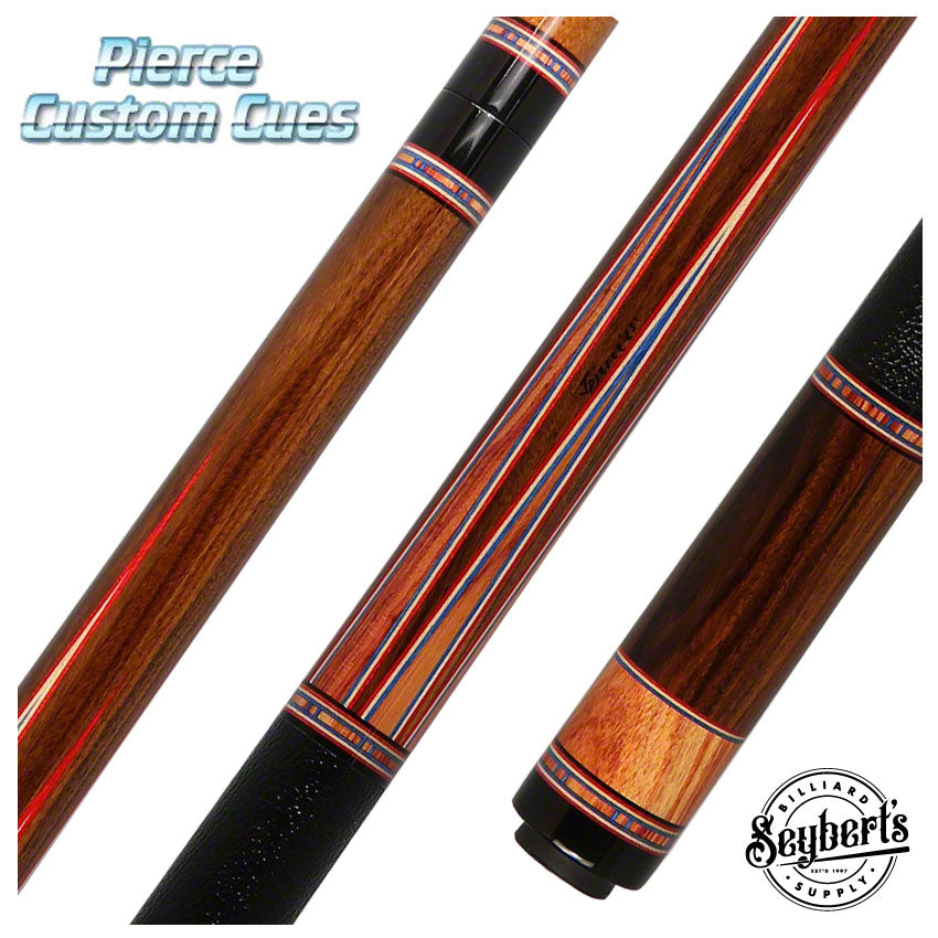 Pierce Custom Cue -Pau Ferro & Brazilian Tulipwood South West