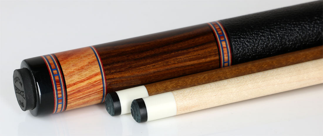 Pierce Custom Cue -Pau Ferro & Brazilian Tulipwood South West