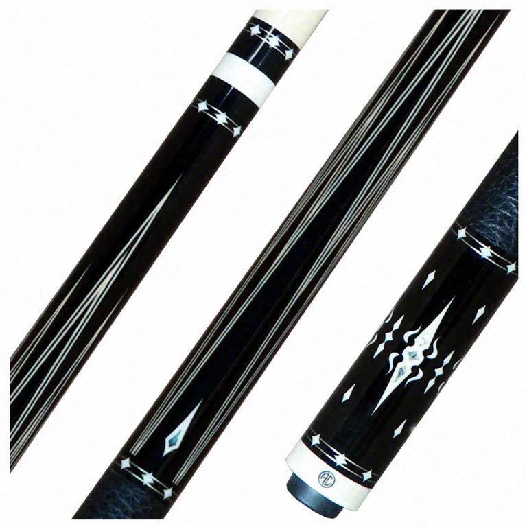 Ariel Carmeli Custom 6 Point Ebony Cue
