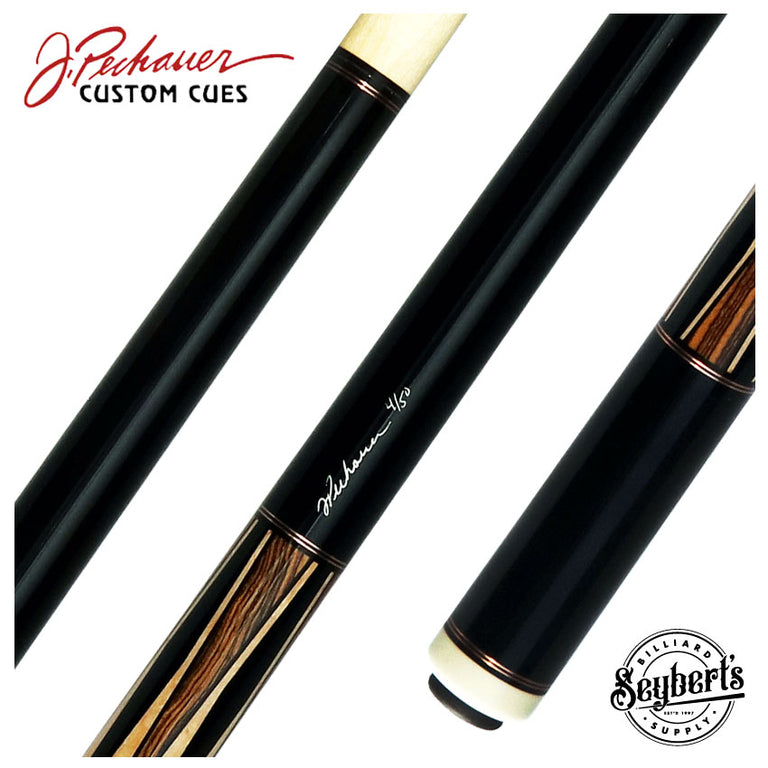 Pechauer Limited Edition Camelot Series No Wrap Pool Cue - Blackmoor