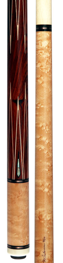 Pechauer Limited Edition Camelot Series No Wrap Pool Cue - Lionheart