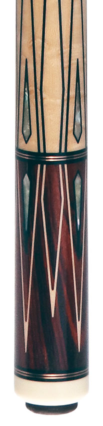 Pechauer Limited Edition Camelot Series No Wrap Pool Cue - Ironhurst