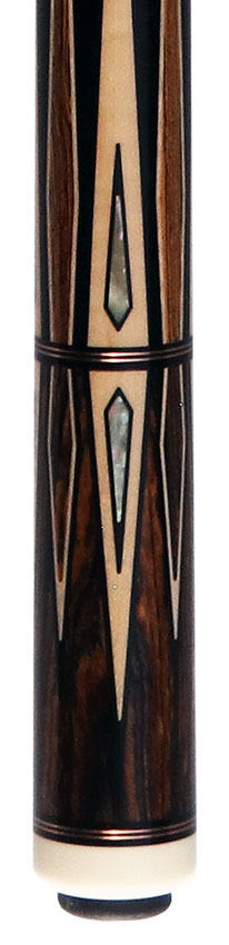 Pechauer Limited Edition Camelot Series No Wrap Pool Cue - Nightfall