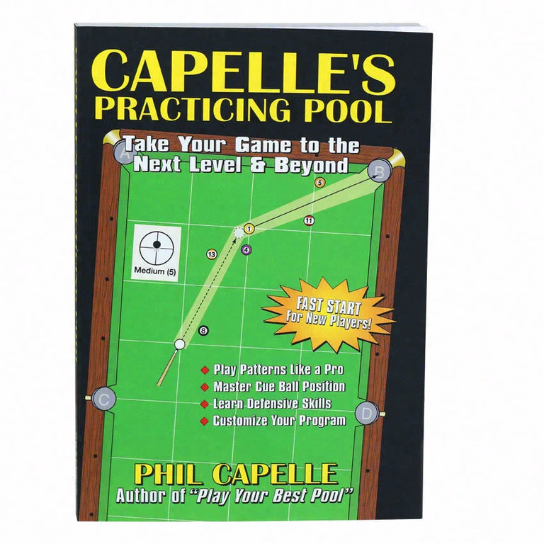 Phil Capelle Practicing Pool Book