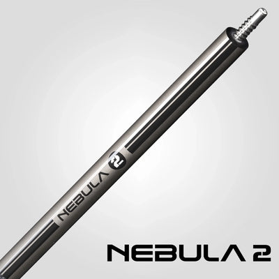 Rhino Nebula 2 Charcoal Gray Carbon Pool Cue with Sports Wrap