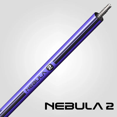 Rhino Nebula 2 Amethyst Purple No Wrap Carbon Pool Cue