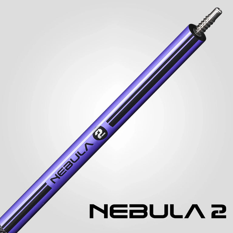 Rhino Nebula 2 Amethyst Purple Carbon Pool Cue with Sports Wrap