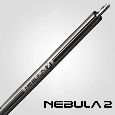 Rhino Nebula 2 Charcoal Gray No Wrap Carbon Pool Cue