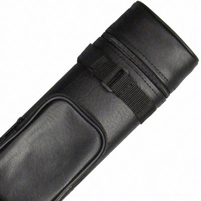 Pool Gods Silk Sleeve Black 2x2 Hard Pool Cue Case - PJ22
