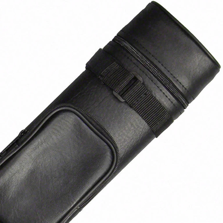 Pool Gods Silk Sleeve Black 2x2 Hard Pool Cue Case - PJ22