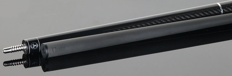 Poison Maelith No Wrap Pool Cue - Black with 12.4mm Venom Carbon Shaft