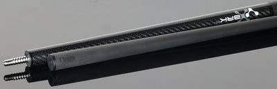 Poison VX BRKX Sport Wrap Jump/Break Pool Cue - Black and Gray with Venom Carbon Shaft