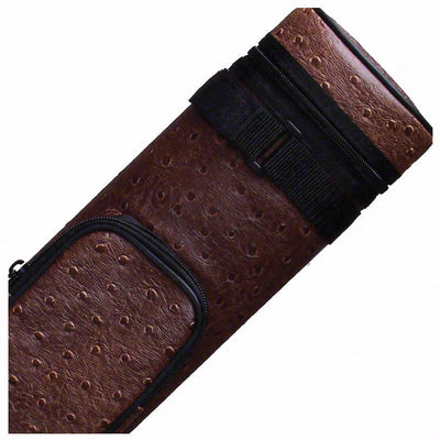 Pro Series Traditional Brown 2x2 Hard Pool Cue Case - PR22VB