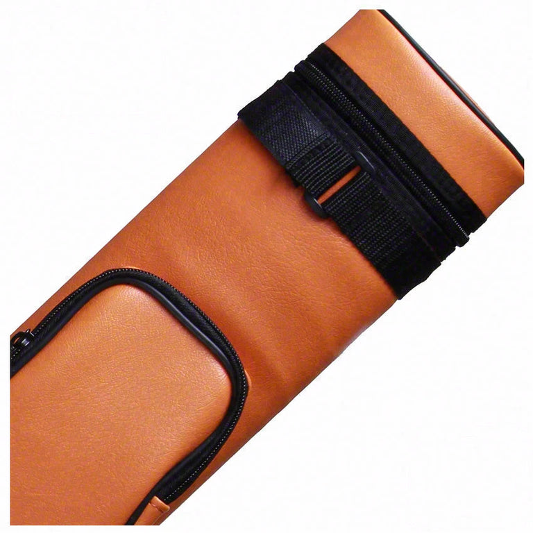 Pro Series Traditional Orange 2x2 Hard Pool Cue Case - PR22VO