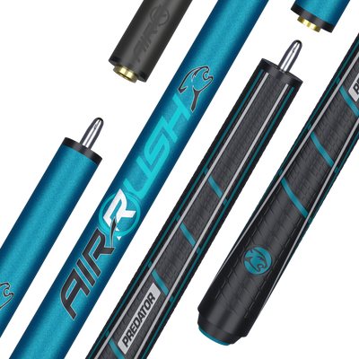 Predator AIR Rush Color of the Year Sport Wrap Jump Cue - Teal