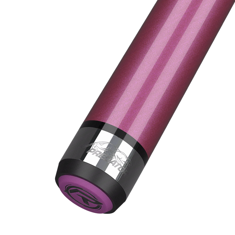 Predator BK RUSH No Wrap Break Cue - Pink and Silver
