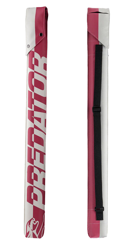 Predator White/Pink 1x1 Hard Pool Cue Case - PRE1B1SWHTPNKH