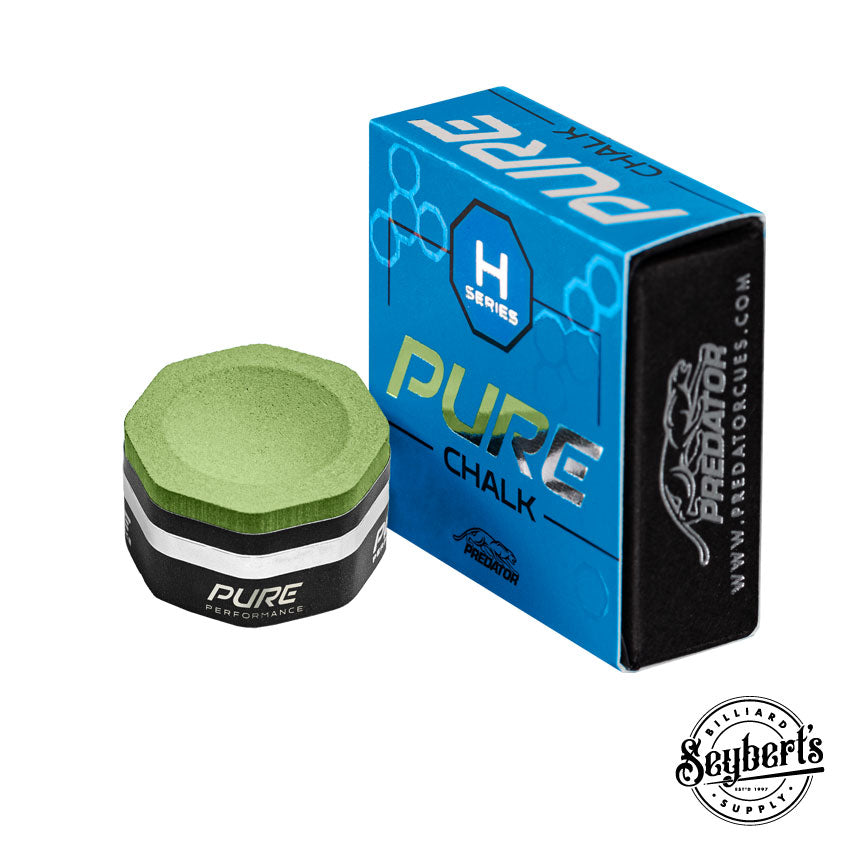 Predator Pure Chalk 1 pc. Hard - Seybert's Billiards Supply