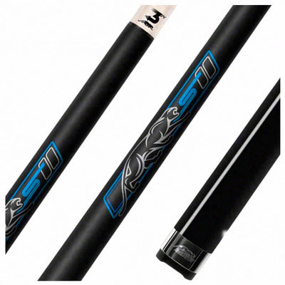 Predator Sport 2 Amp No-Wrap Uni-Loc Play Pool Cue - SPORT3BKNWUNI