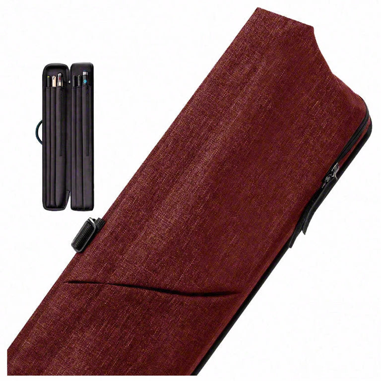 Predator Urbain Red Butterfly Style 2x4 Soft Pool Cue Case - PREU2X4RDS