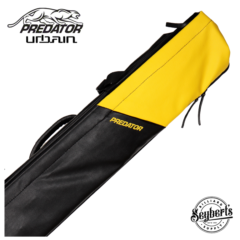 Predator Urbain Black/Yellow Top Zip 3x5 Hard Pool Cue Case Predator Urbain Black/Yellow Top Zip 3x5 Hard Pool Cue Case