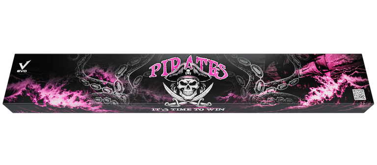 EVO Pirate Rose Raid No Wrap Pool Cue Maxbing Edition