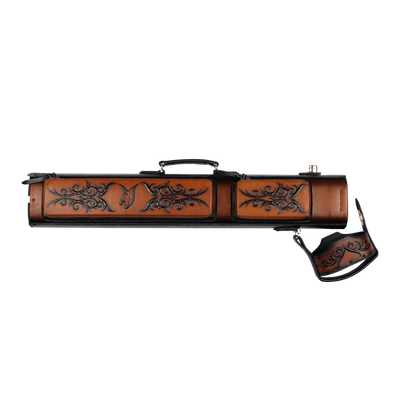 Predator Volturi Limited Edition Brown Leather 3x6 Hard Pool Cue Case
