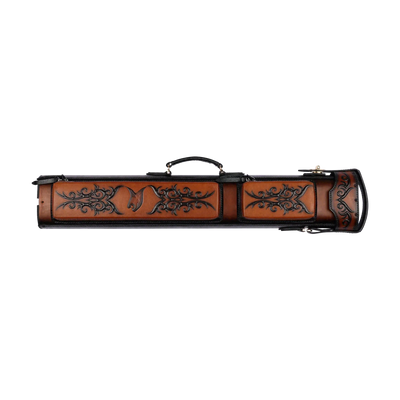 Predator Volturi Limited Edition Brown Leather 3x6 Hard Pool Cue Case