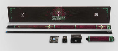 EVO Royale Garnet Crest No Wrap Pool Cue Maxbing Edition