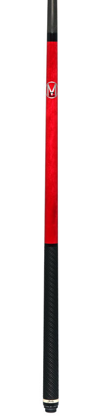 Jacoby Custom Red Monster Crush Break Cue with Sport Grip