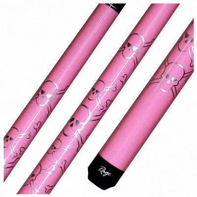 Rage Crossbones Pool Cue - RG88