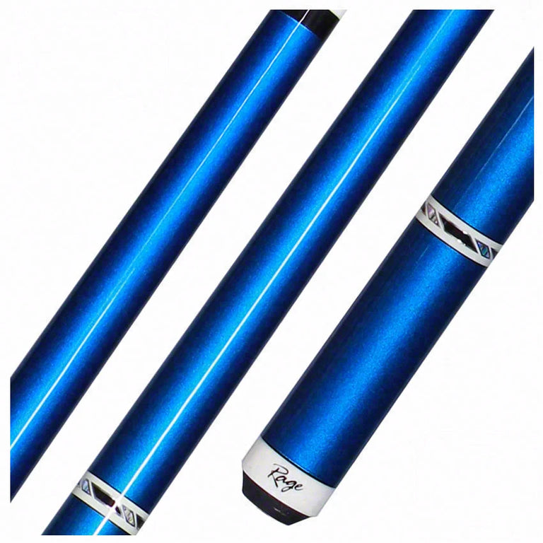 Rage Metallic Blue RG95 Pool Cue - RG95