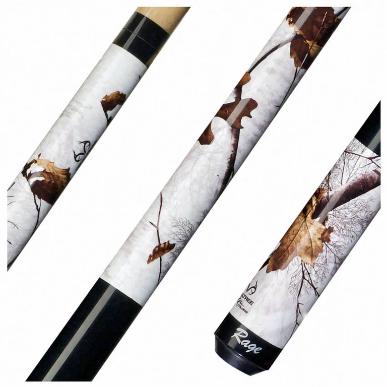 Rage Realtree Xtra Snow Camo Pool Cue - Assorted Lengths